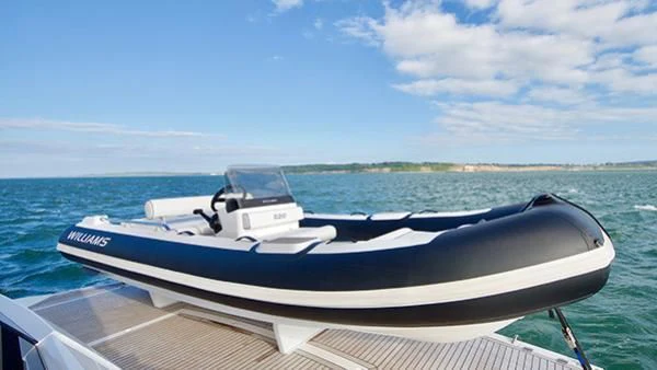 a boat on the water aboard LADY O Yacht for Sale