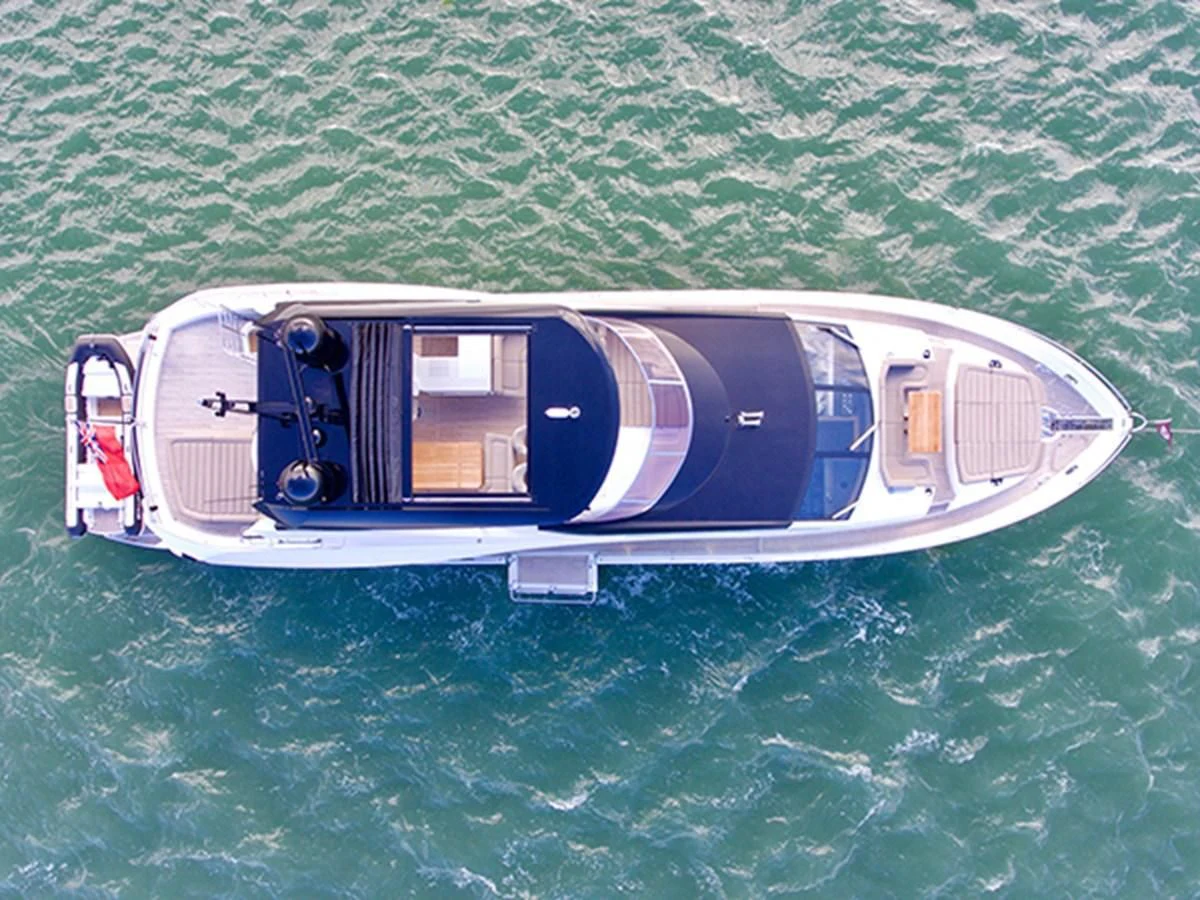 a boat in the water aboard LADY O Yacht for Sale