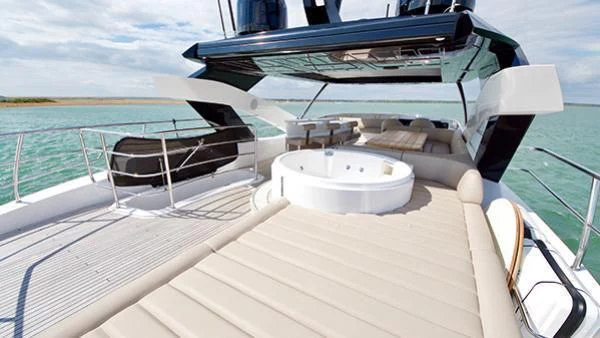 a boat on the water aboard LADY O Yacht for Sale
