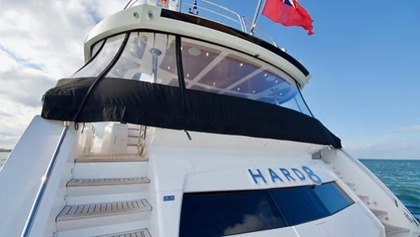 a boat on the water aboard LADY O Yacht for Sale