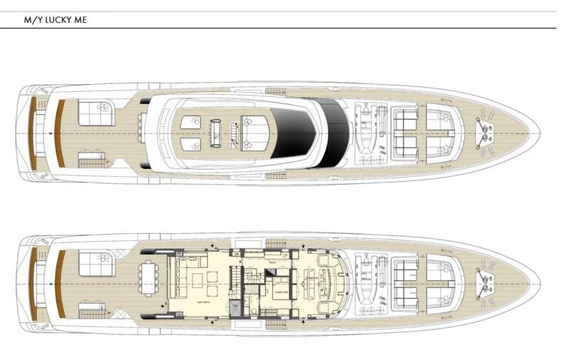 diagram, engineering drawing aboard SIMPLY EIGHT Yacht for Sale