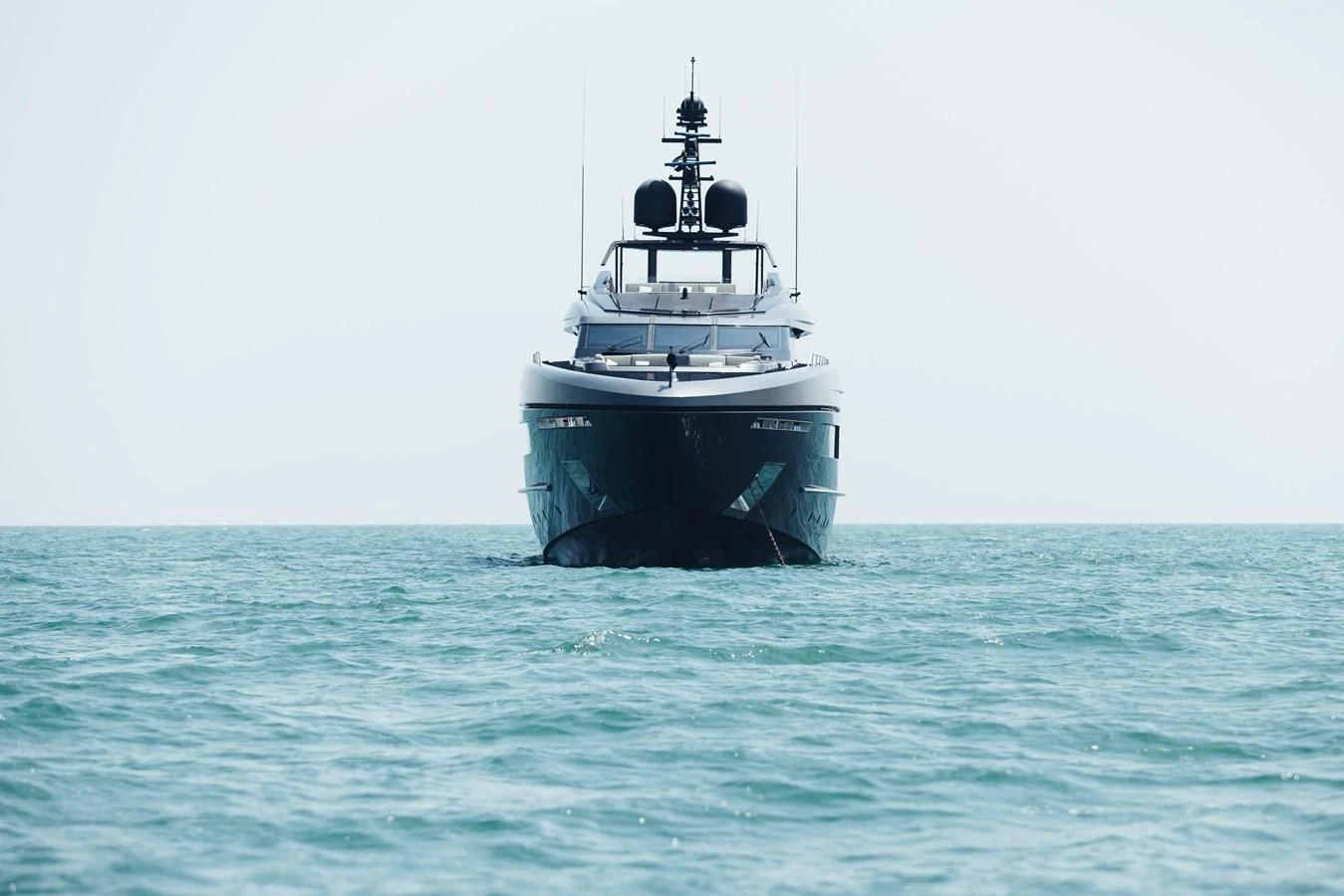 a boat in the water aboard SIMPLY EIGHT Yacht for Sale