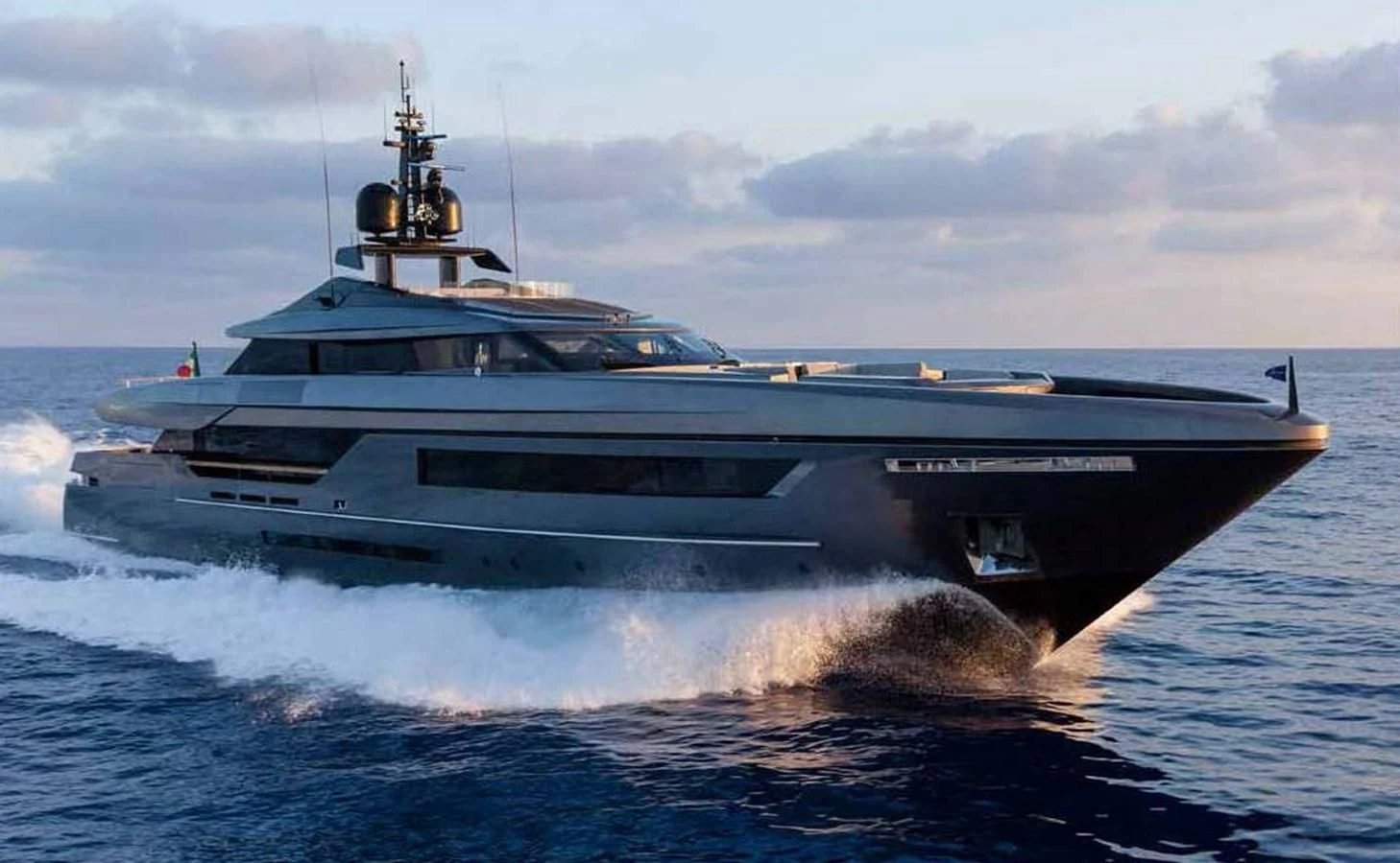 a boat on the water aboard SIMPLY EIGHT Yacht for Sale