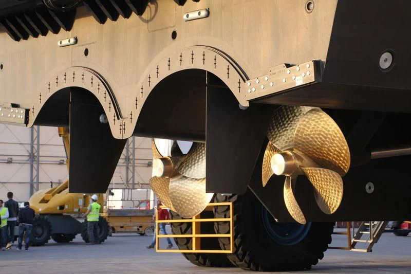 a large machine with large metal pipes aboard SIMPLY EIGHT Yacht for Sale