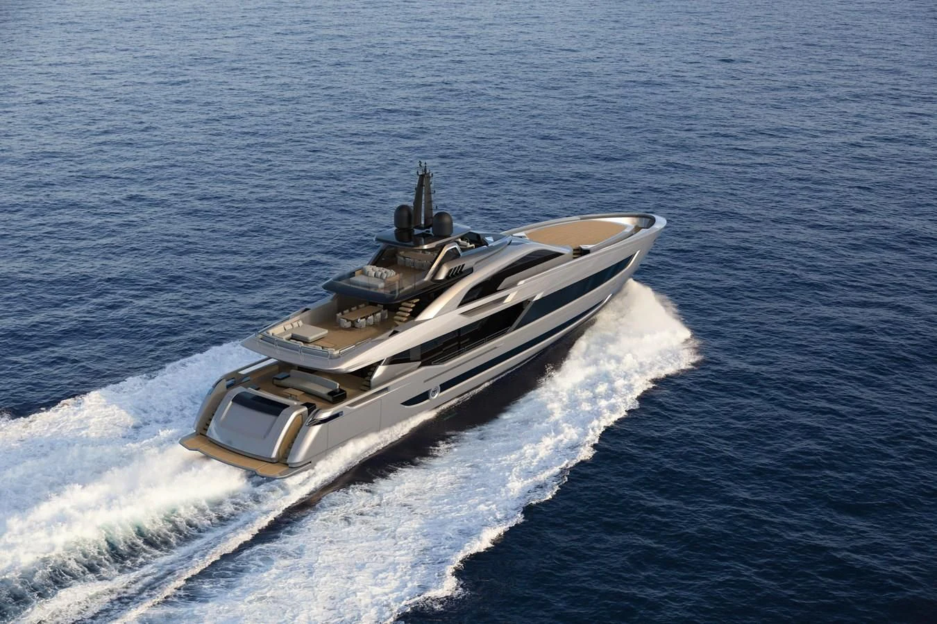 a boat on the water aboard SIMPLY EIGHT Yacht for Sale
