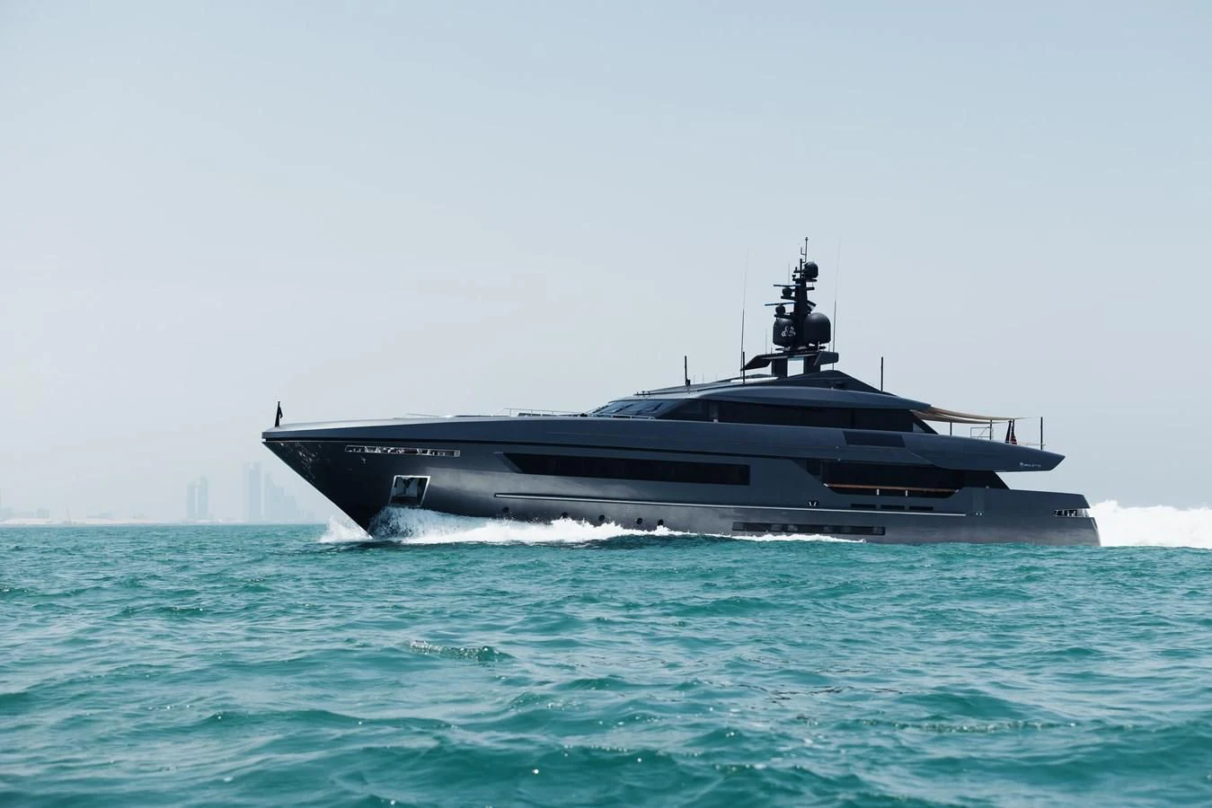 a boat in the water aboard SIMPLY EIGHT Yacht for Sale