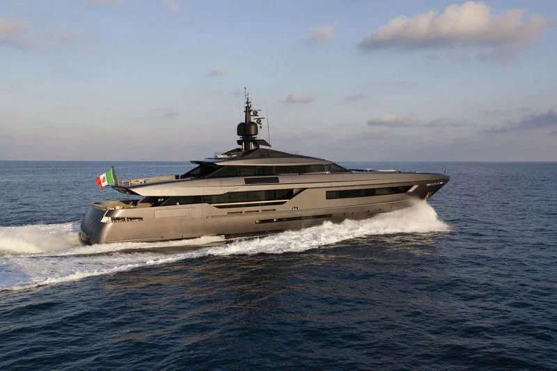 a ship on the water aboard SIMPLY EIGHT Yacht for Sale