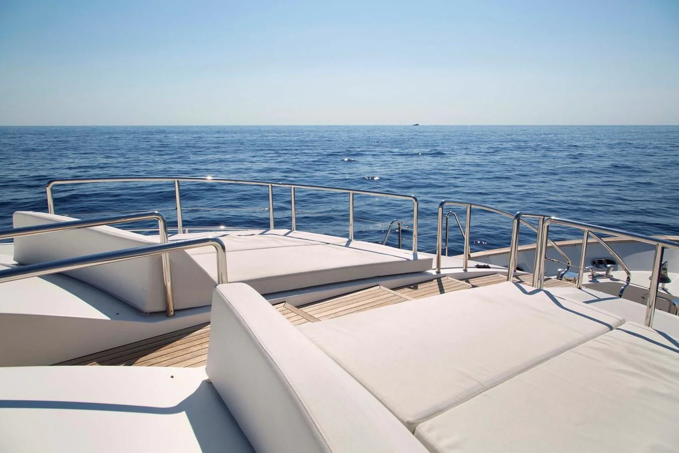 a boat on the water aboard MINA Yacht for Sale