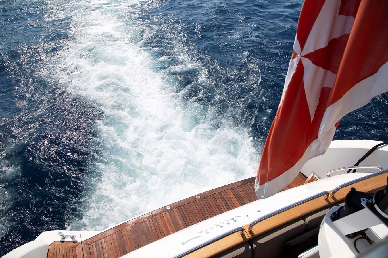 a boat on the water aboard MINA Yacht for Sale