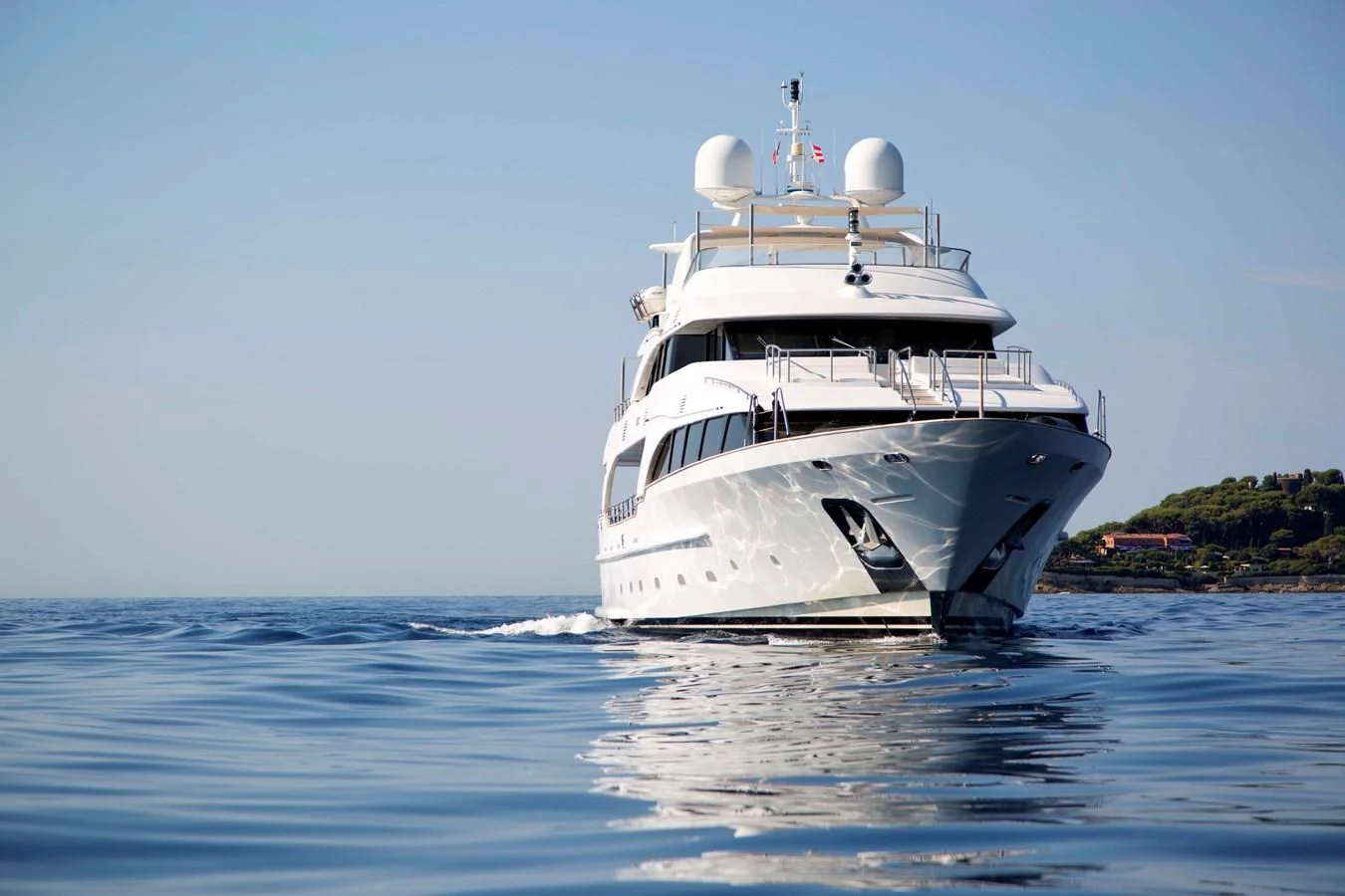 a boat in the water aboard MINA Yacht for Sale