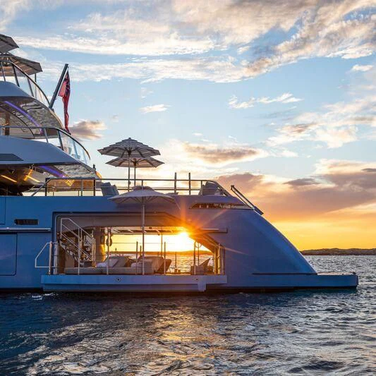a boat on the water aboard OCEANBIRD Yacht for Sale