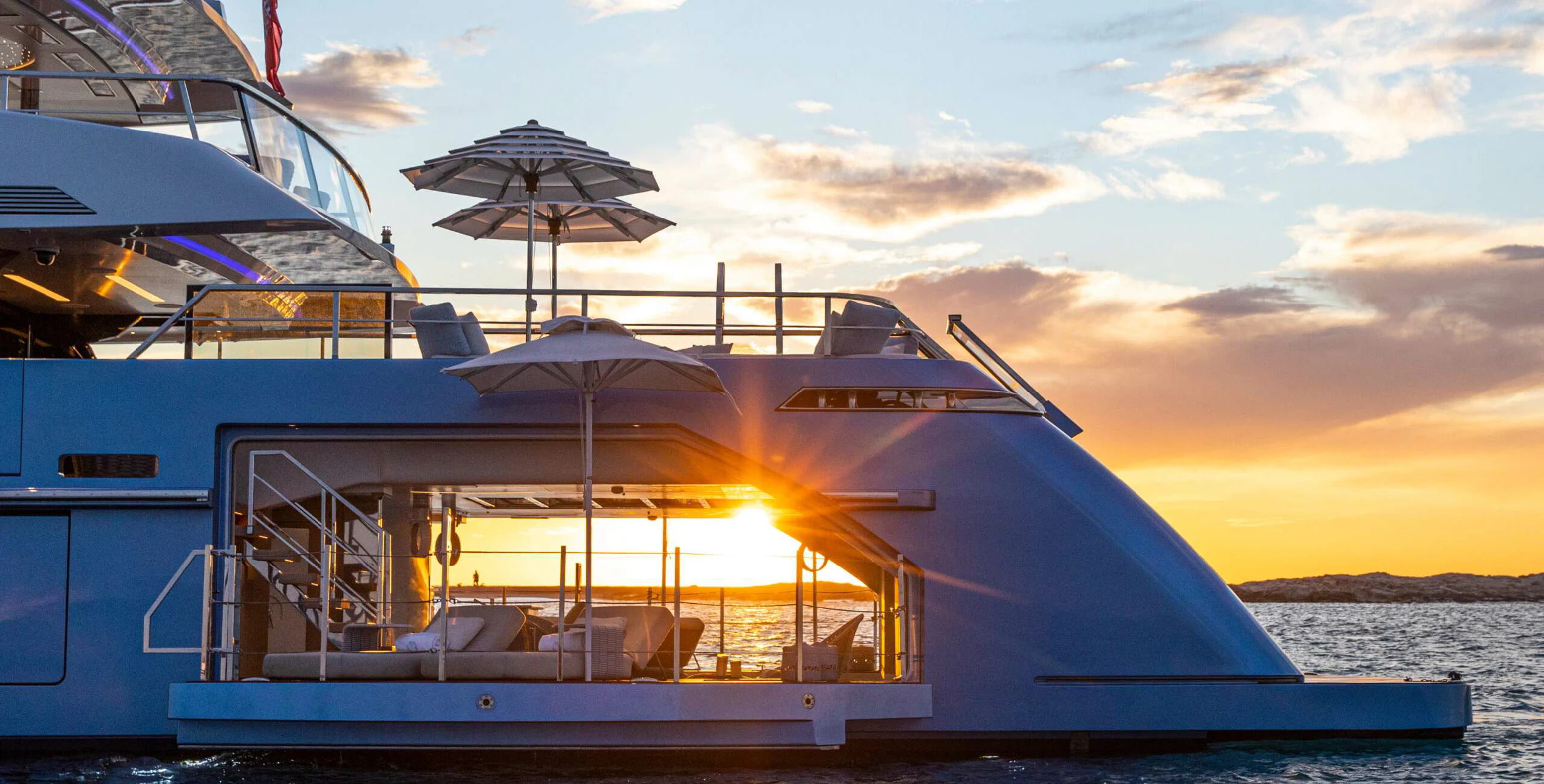 a boat on the water aboard OCEANBIRD Yacht for Sale