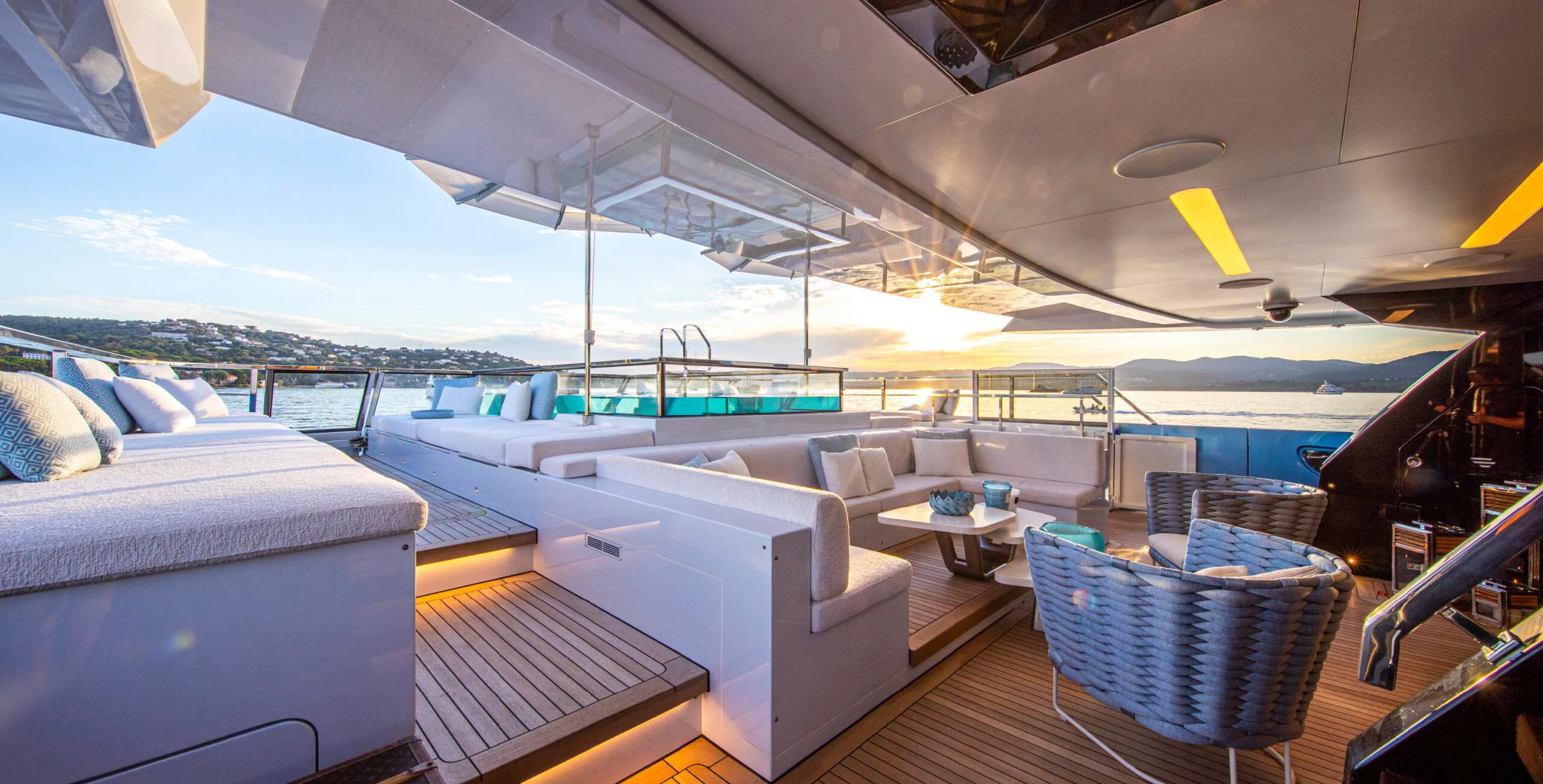 a boat on the water aboard OCEANBIRD Yacht for Sale