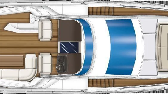 diagram aboard CLOUDY BAY Yacht for Sale