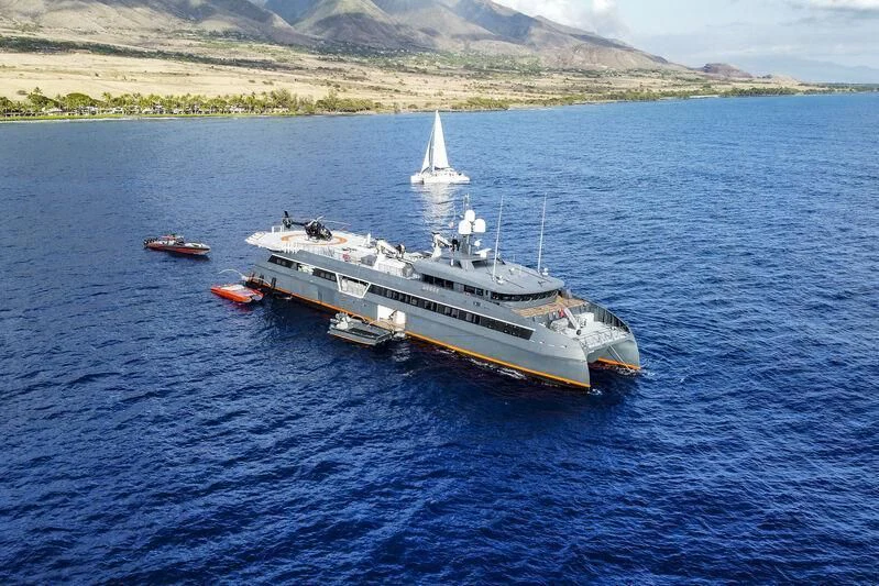 a boat on the water aboard HODOR Yacht for Charter