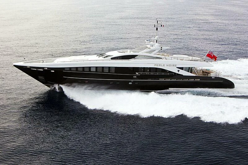 a large boat in the water aboard AILISH V Yacht for Sale