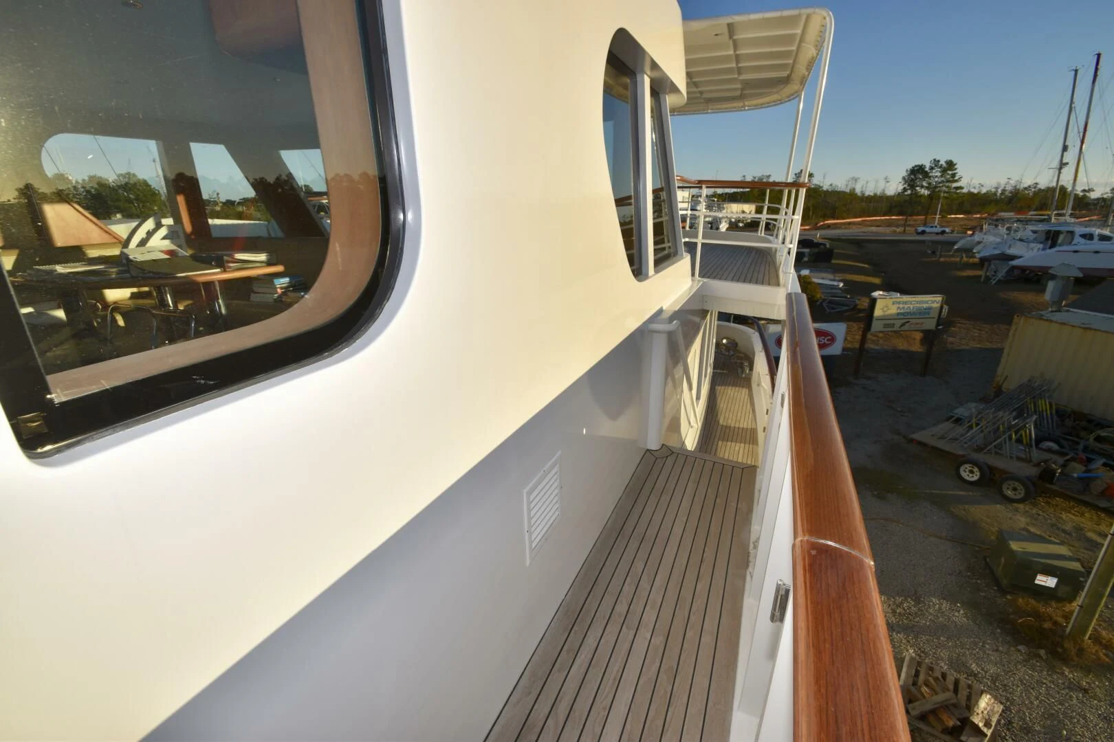 a boat on the water aboard BLUE SEAS Yacht for Sale