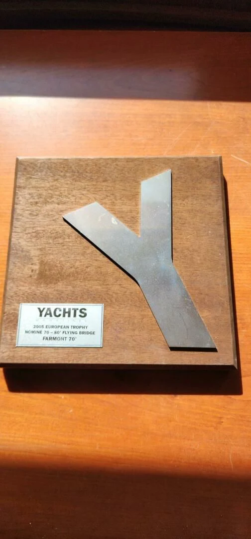 text aboard BLUE SEAS Yacht for Sale