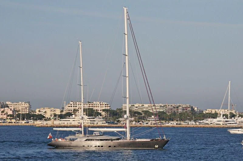 a sailboat on the water aboard BARACUDA VALLETTA Yacht for Sale