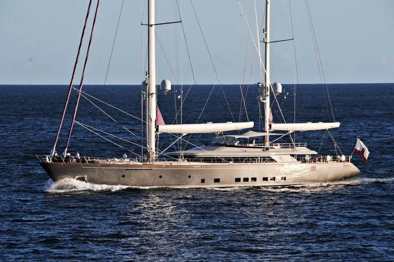 a boat sailing on the sea aboard BARACUDA VALLETTA Yacht for Sale