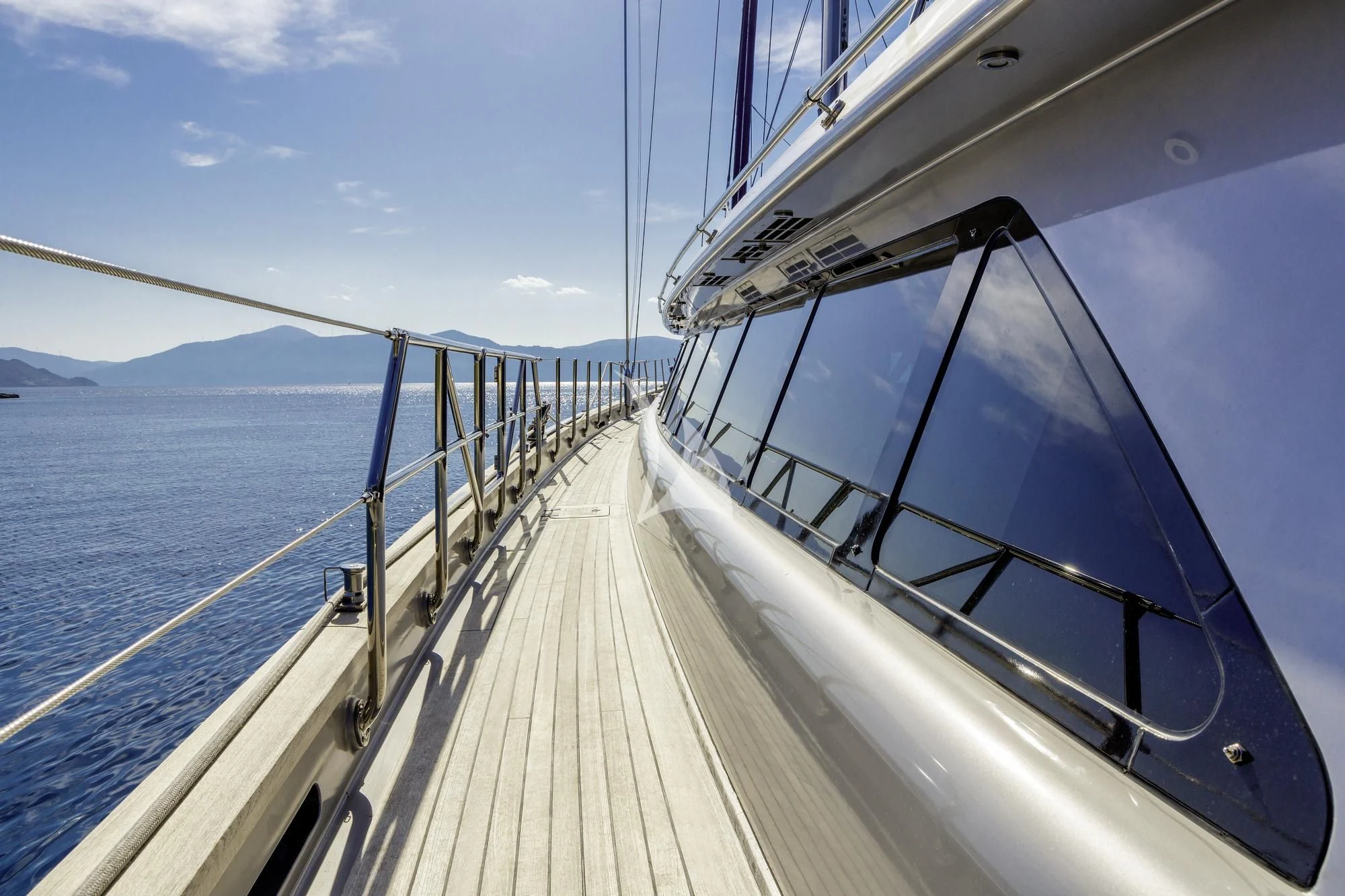 a boat on the water aboard BARACUDA VALLETTA Yacht for Sale