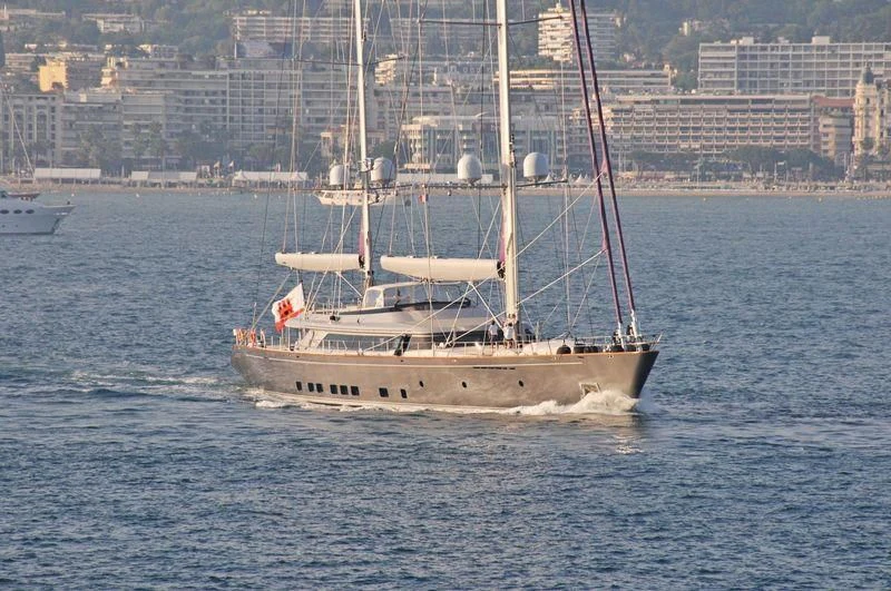 a sailboat on the water aboard BARACUDA VALLETTA Yacht for Sale