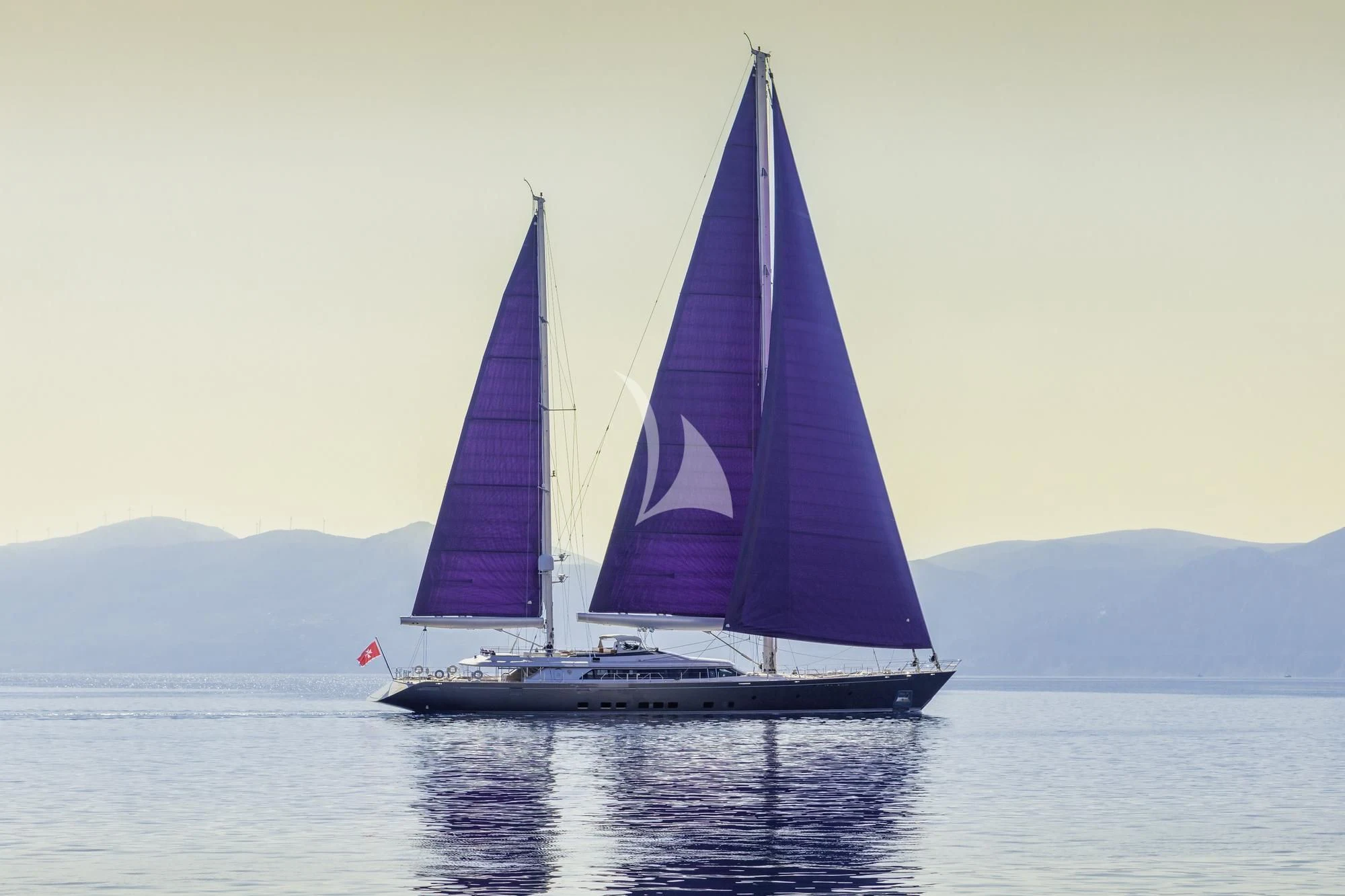 a sailboat on the water aboard BARACUDA VALLETTA Yacht for Sale