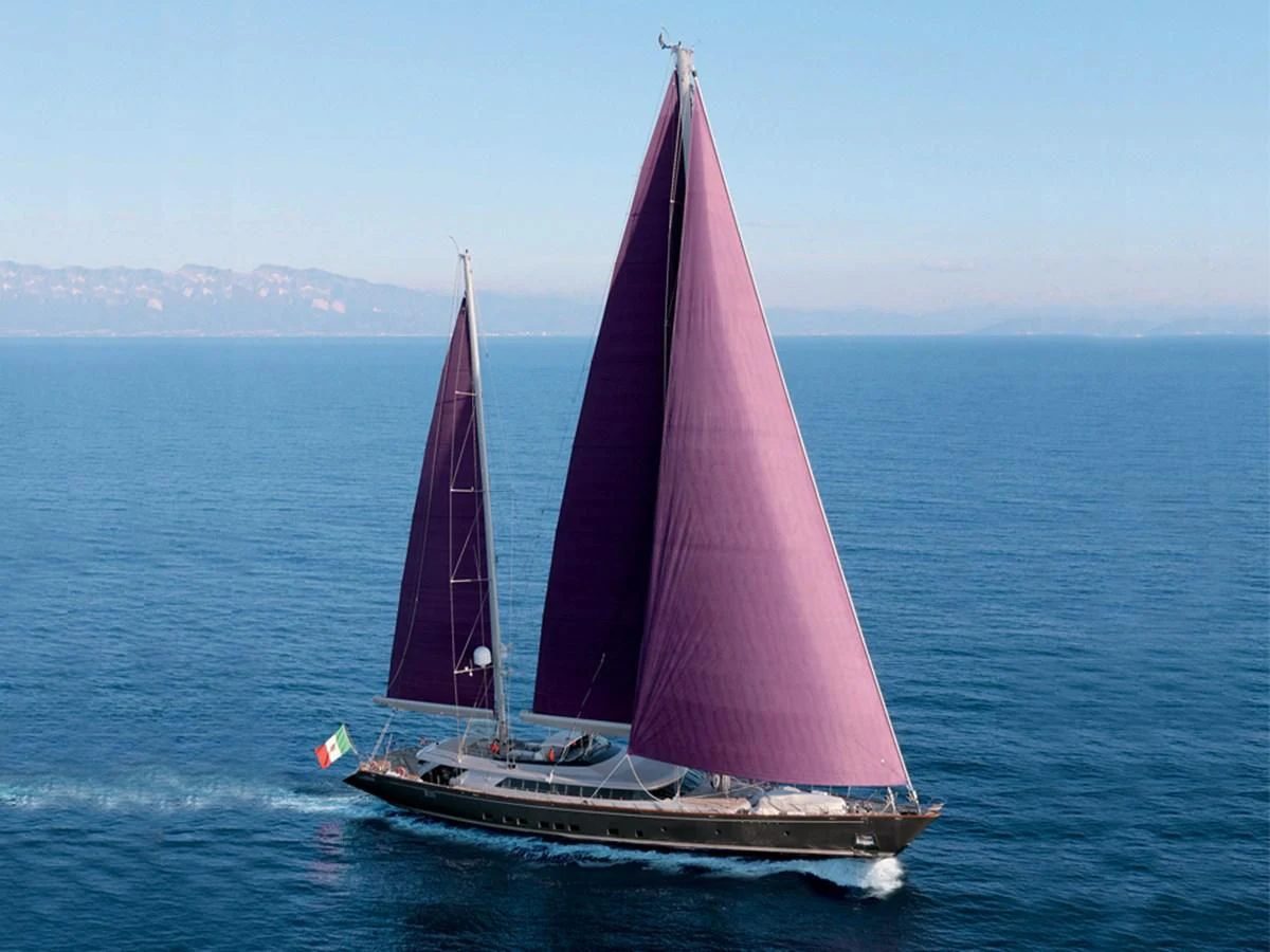 a sailboat on the water aboard BARACUDA VALLETTA Yacht for Sale