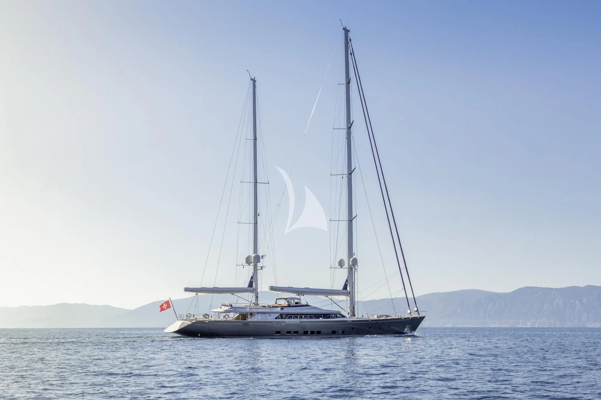 a sailboat on the water aboard BARACUDA VALLETTA Yacht for Sale