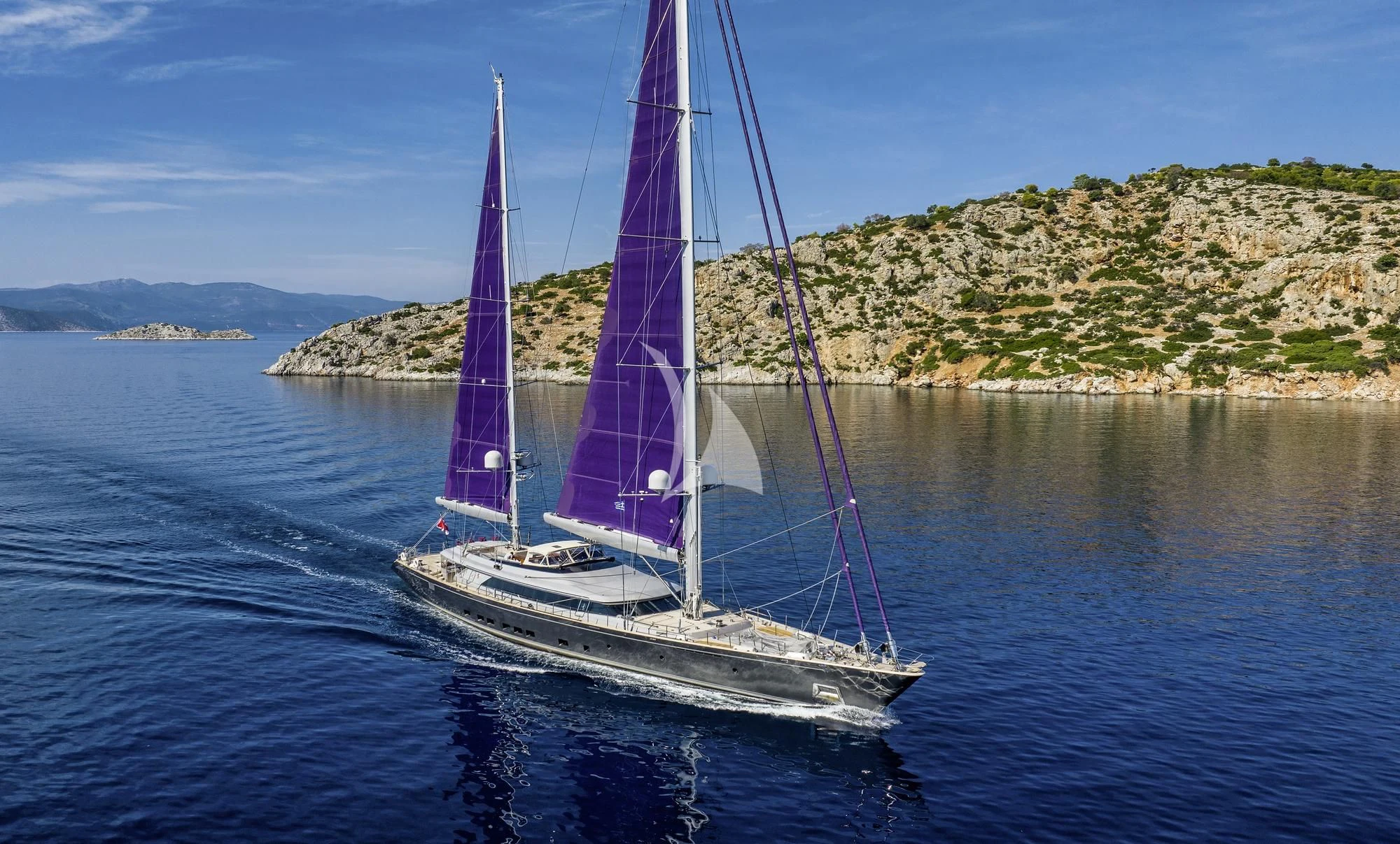 a sailboat on the water aboard BARACUDA VALLETTA Yacht for Sale