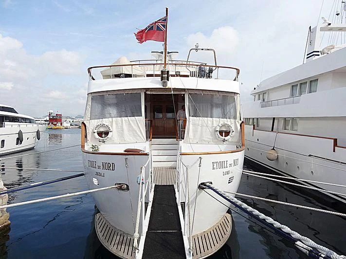 a boat on the water aboard ETOILE DU NORD Yacht for Sale