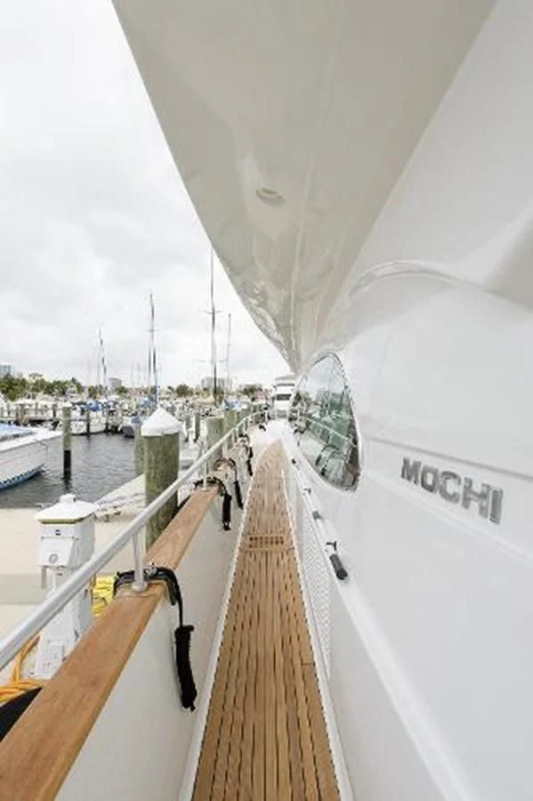 a boat on the water aboard UTOPIA Yacht for Sale