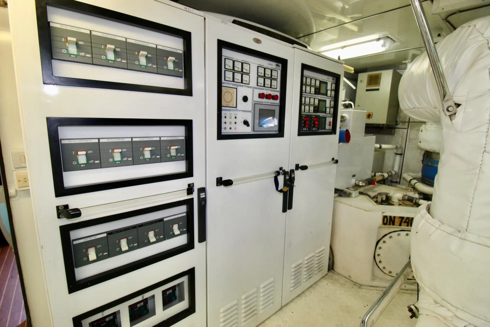 a white room with medical equipment aboard MY WAY Yacht for Sale