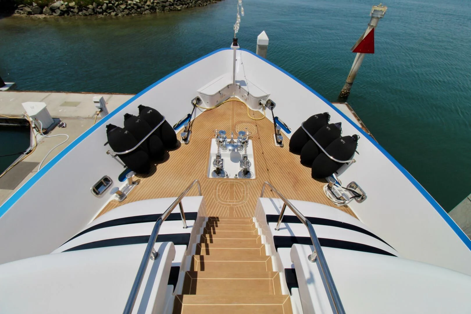 a boat on the water aboard MY WAY Yacht for Sale