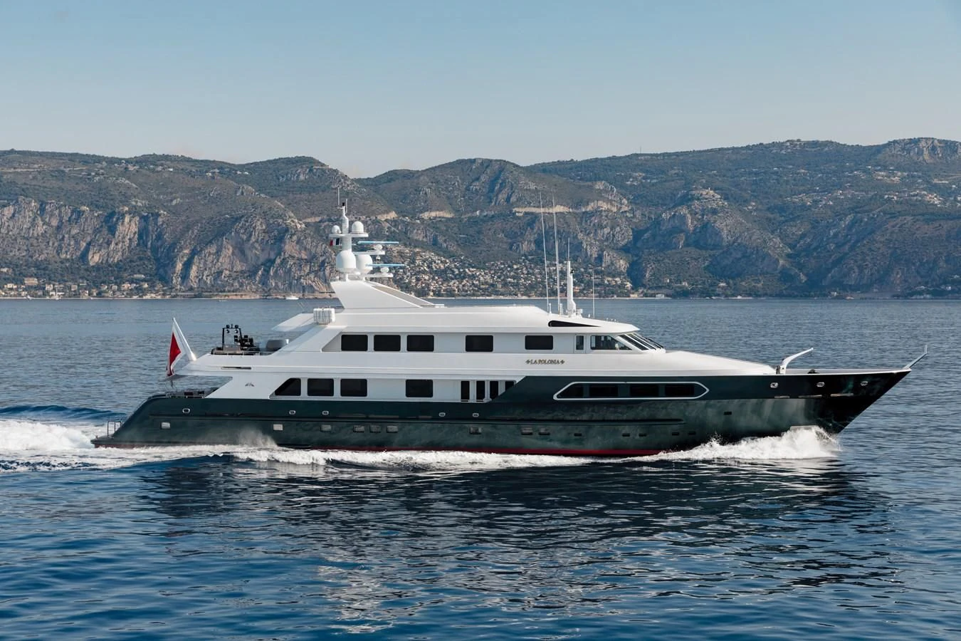 a boat on the water aboard SIERRA 2 Yacht for Sale