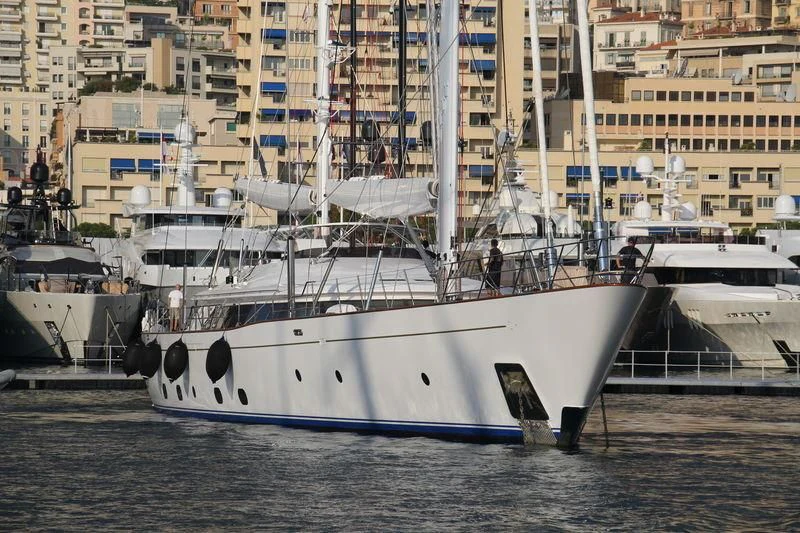 a group of boats on the water aboard ROSEHEARTY Yacht for Charter