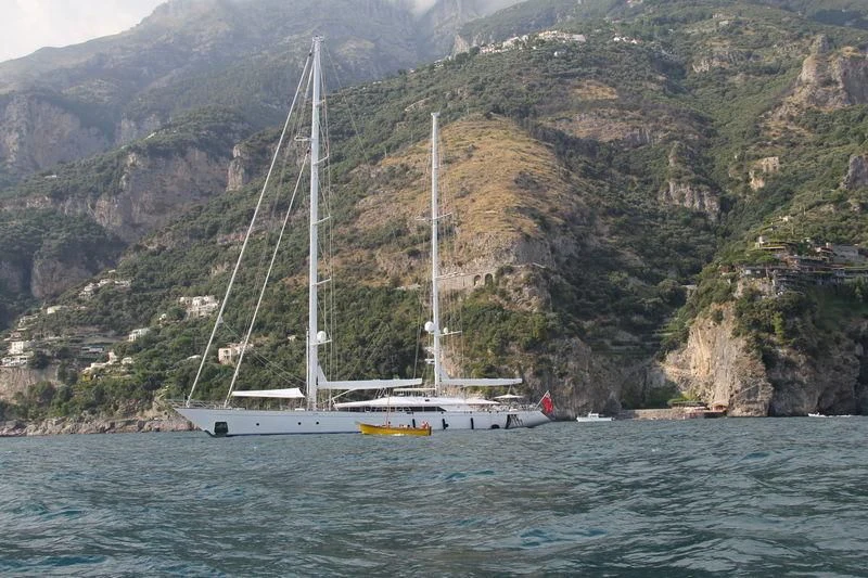 a boat on the water aboard ROSEHEARTY Yacht for Charter