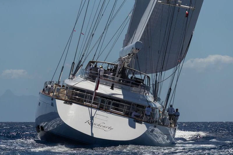 a boat on the water aboard ROSEHEARTY Yacht for Charter