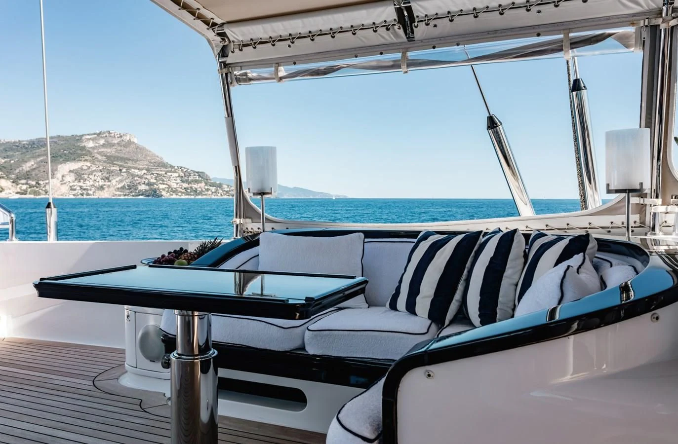 a boat on the water aboard ROSEHEARTY Yacht for Charter