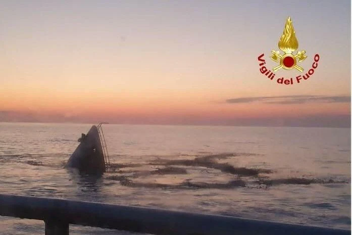 a boat in the water aboard NASEEM Yacht for Sale