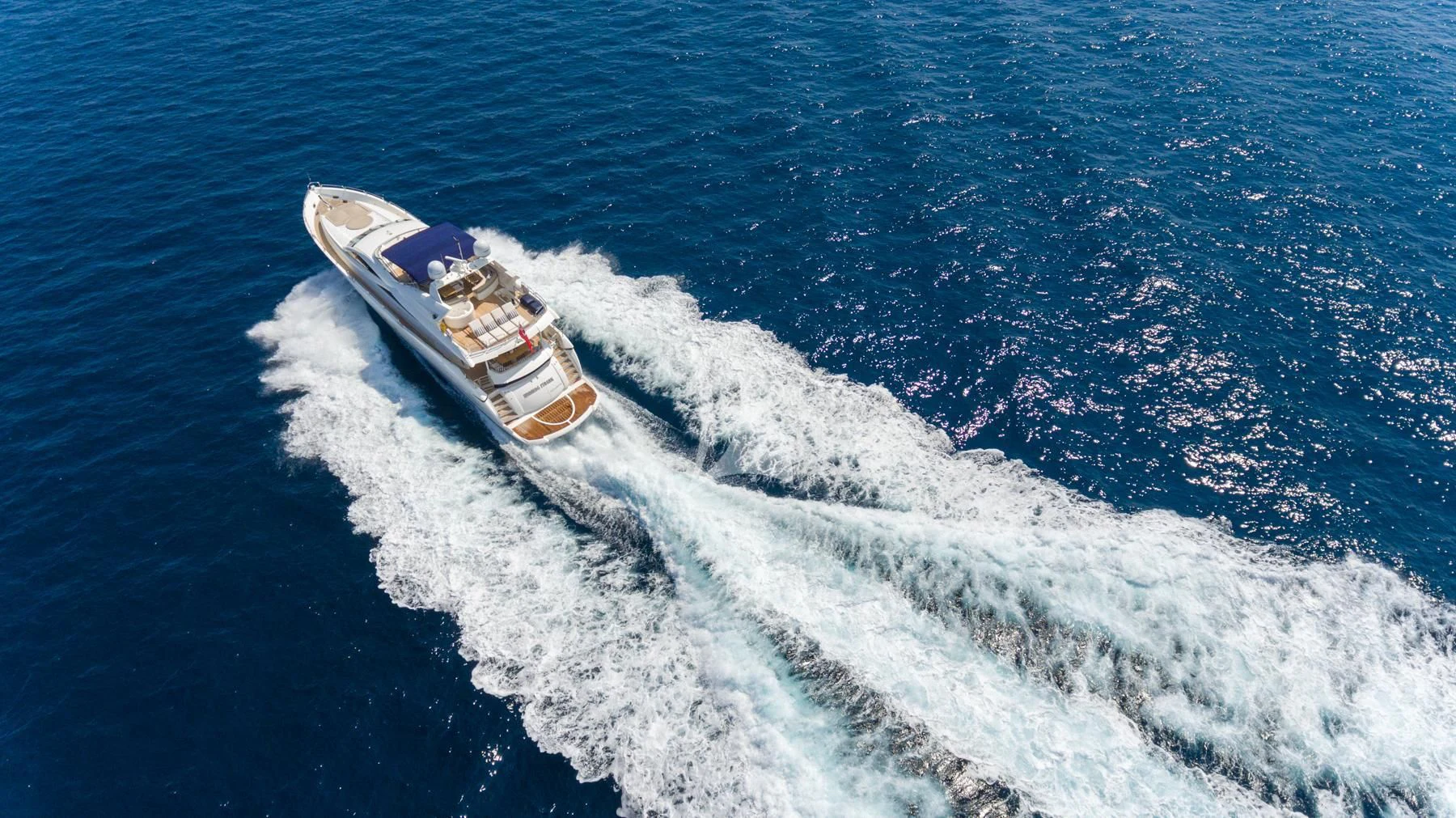 a ship in the water aboard WINNING STREAK 2 Yacht for Sale