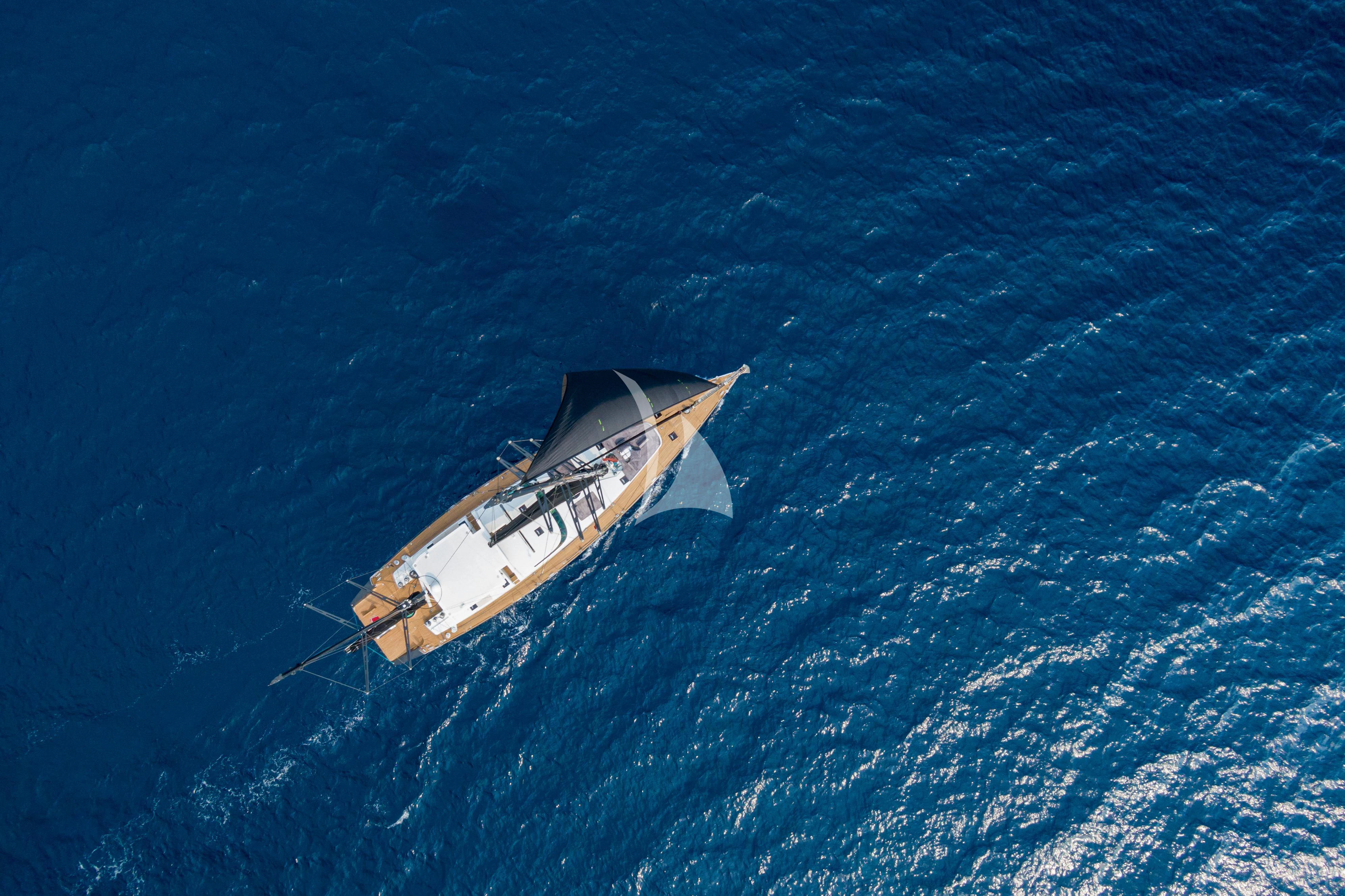 a space shuttle flying over earth aboard ASHLEYROSE Yacht for Sale