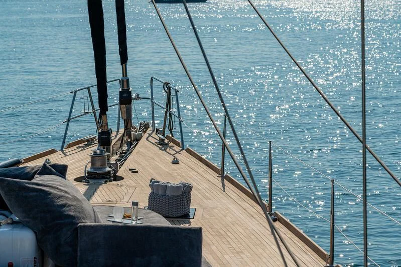 a boat on the water aboard ASHLEYROSE Yacht for Sale