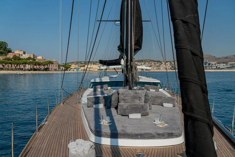a boat on the water aboard ASHLEYROSE Yacht for Sale