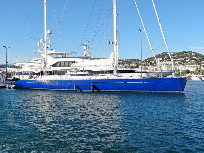 a boat in the water aboard ASHLEYROSE Yacht for Sale