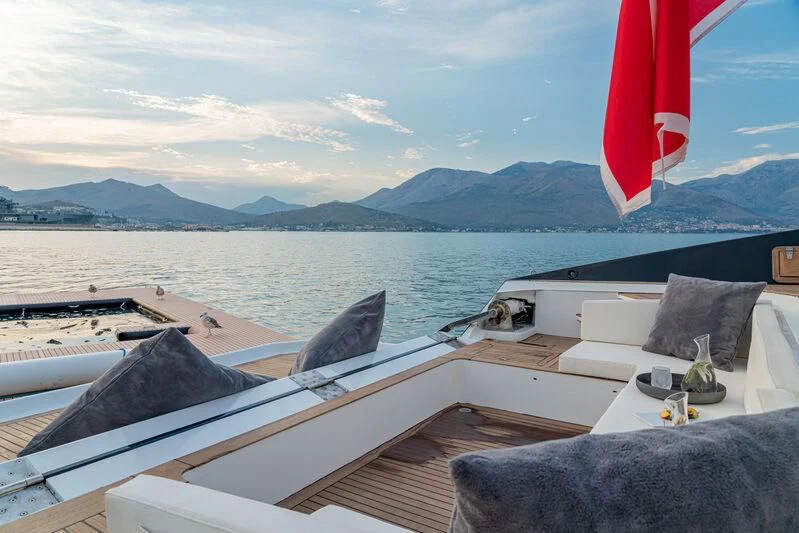 a boat on the water aboard ASHLEYROSE Yacht for Sale