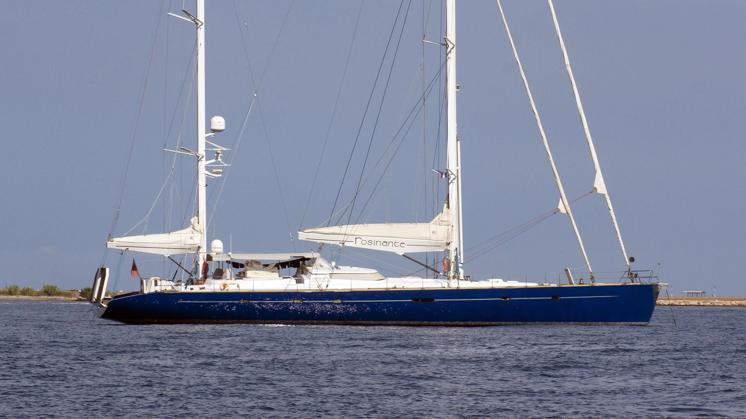 a boat on the water aboard ASHLEYROSE Yacht for Sale
