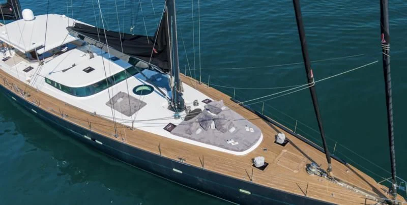 a boat on the water aboard ASHLEYROSE Yacht for Sale