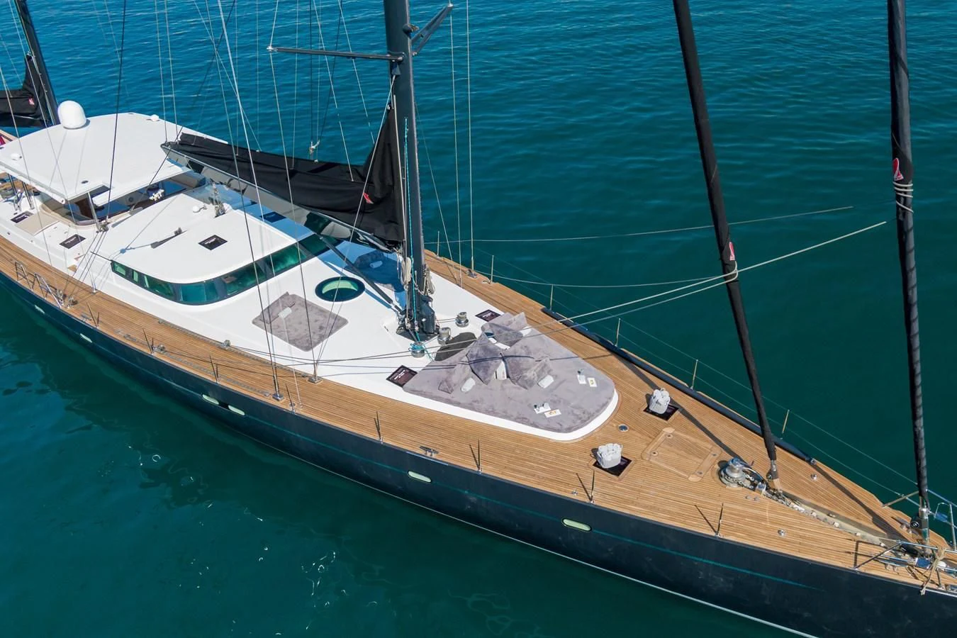 a boat on the water aboard ASHLEYROSE Yacht for Sale