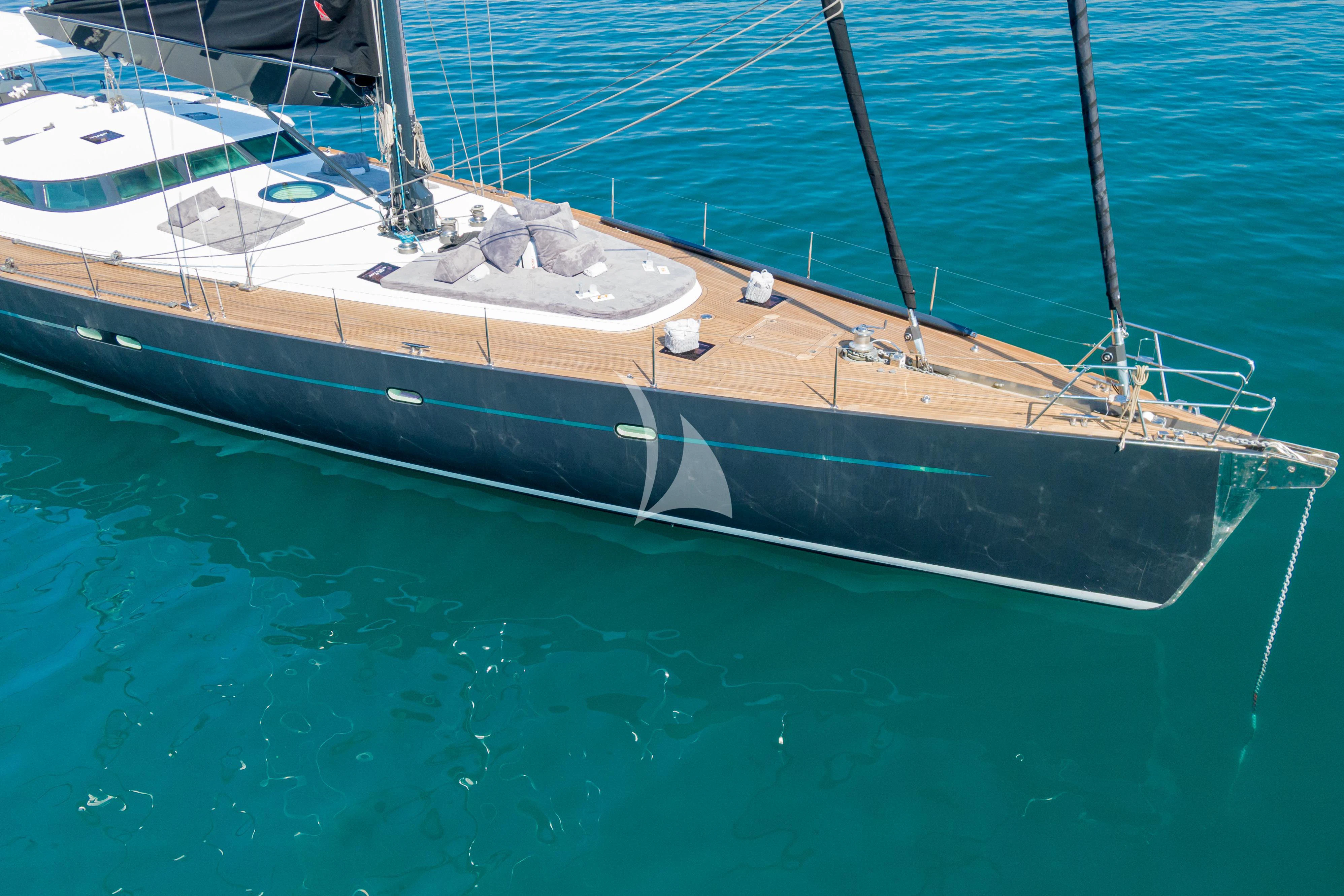 a boat in the water aboard ASHLEYROSE Yacht for Sale